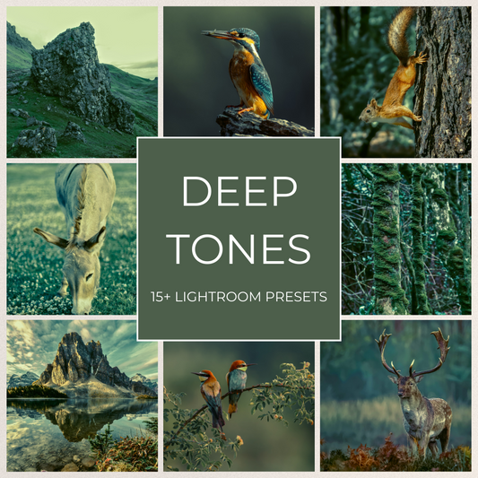 Deep Tones - 15 Lightroom Presets Pack