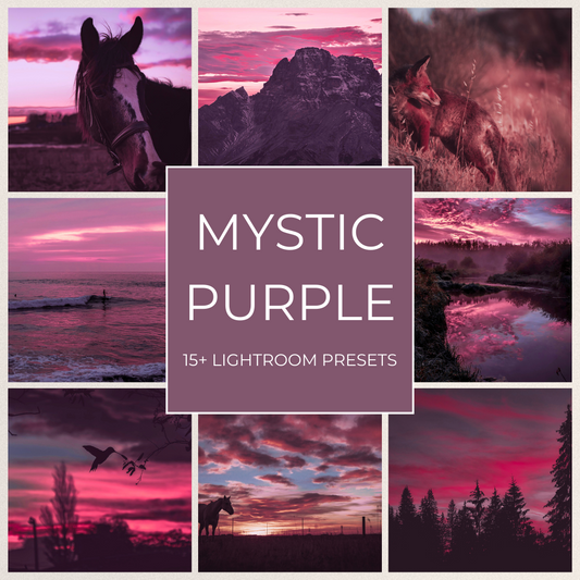 Mystic Purple - 15 Lightroom Presets Pack