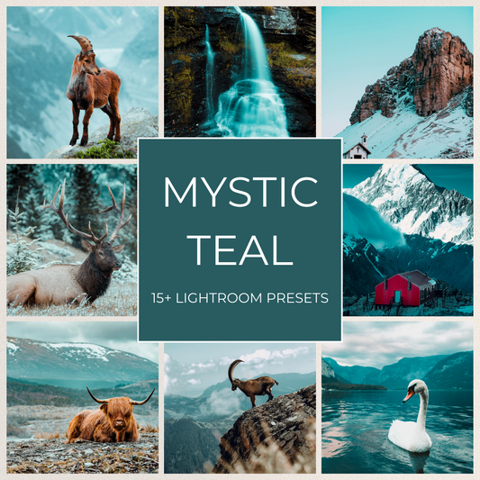 Mystic Teal - 15 Lightroom Presets Pack