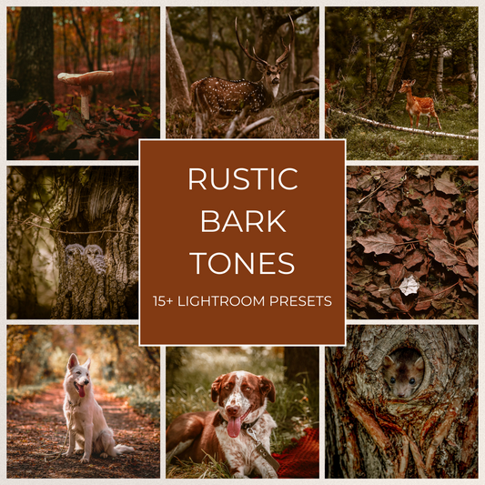 Rustic Bark Tones - 15 Lightroom Presets Pack