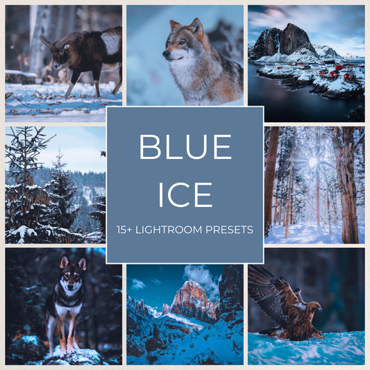 Blue Ice - 15 Lightroom Presets Pack