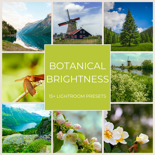 Botanical Brightness - 15 Lightroom Presets Pack